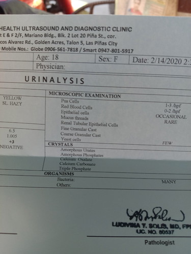 Urinalysis