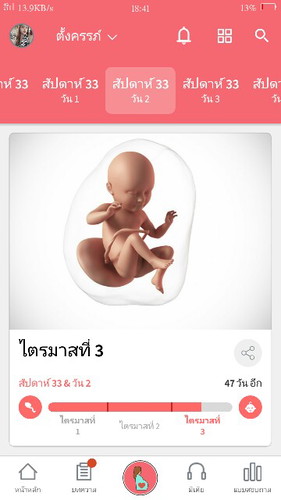 นับวันรอเจอหน้าลูกแล้วจ้า