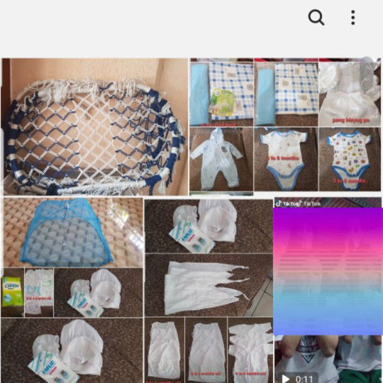 selling the baby clothes