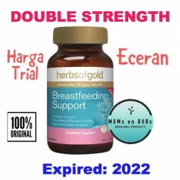 Eceran ASI BOOSTER HERBS OF GOLD BREASTFEEDING double strength SUPPORT TR