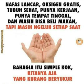 SUDAH BERSYUKUR HARI INI ?