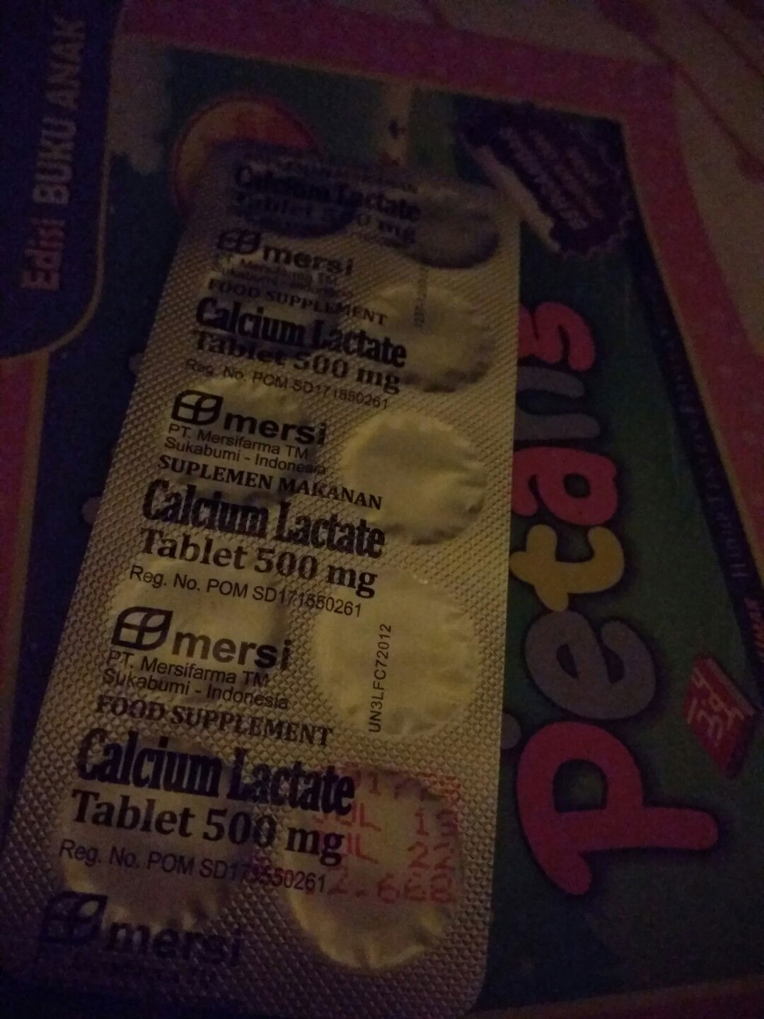 Suplemen Calsium & Asam Folat