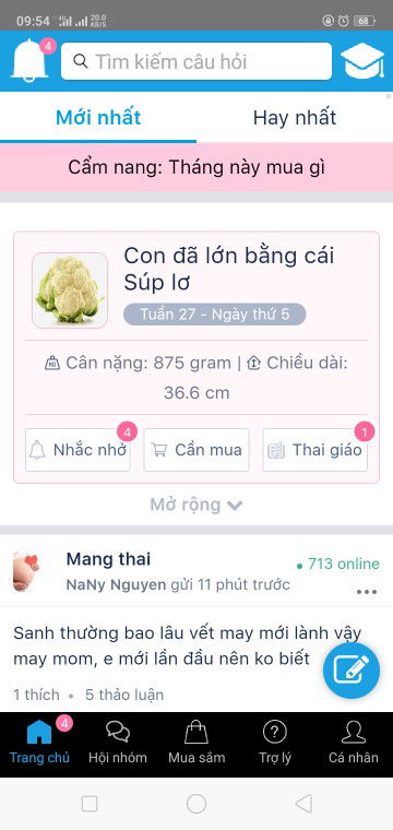 mang thai