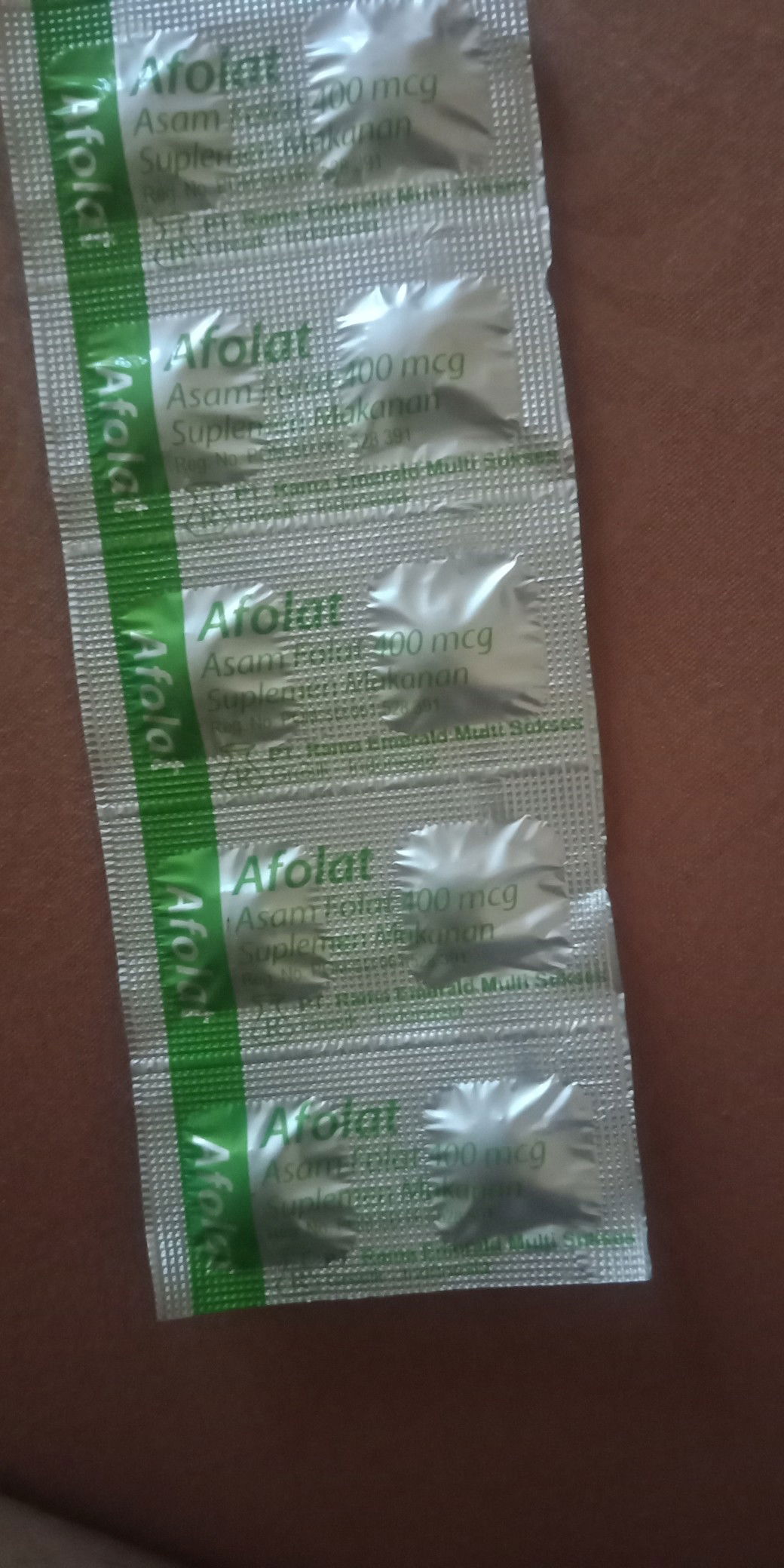 kapan minum vitamin afolat