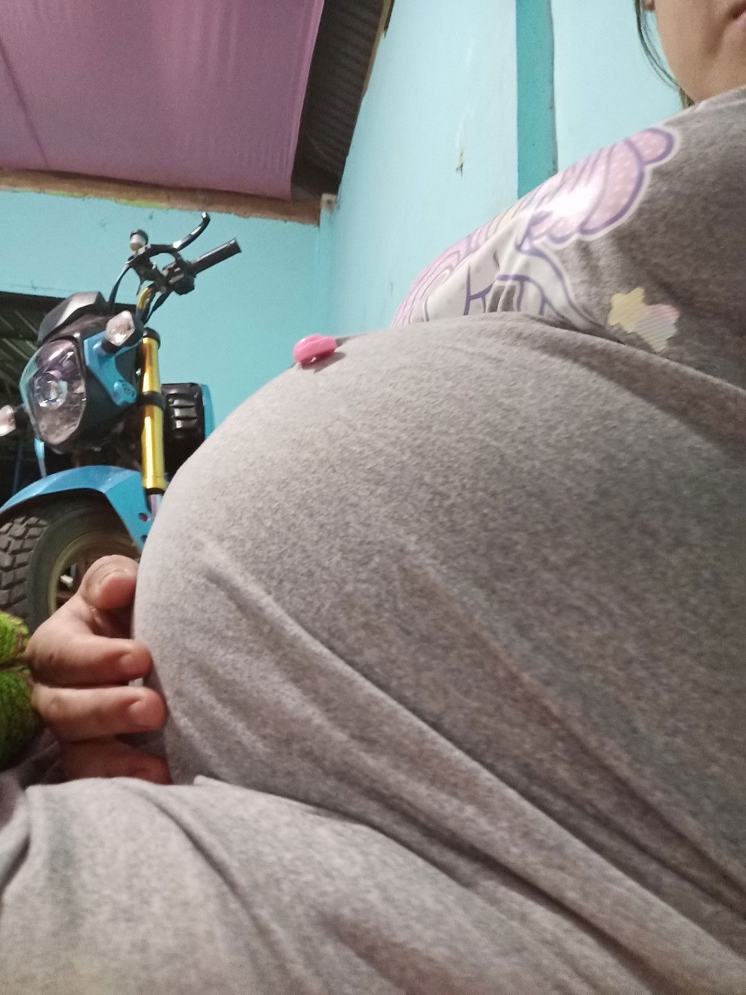 ท้องใหญ่ไหมค่ะ35w1d?✌️