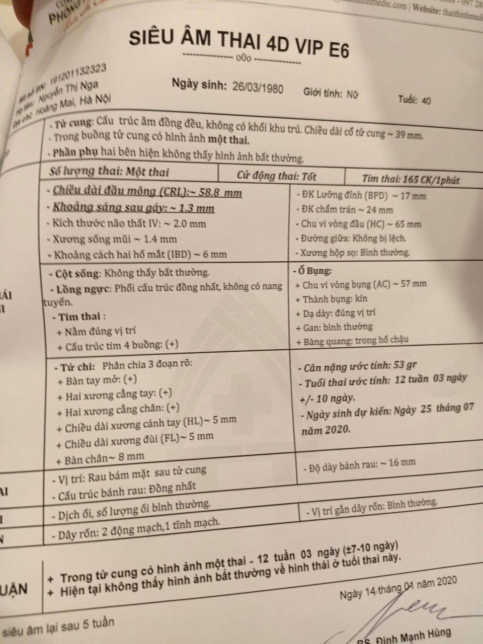 hôm nay mình vừa đi siêu âm bs bảo thai tốt, mình vui quá các mon ạ.bs còn bảo khả năng giống bố ko biết có đúng không nữa.