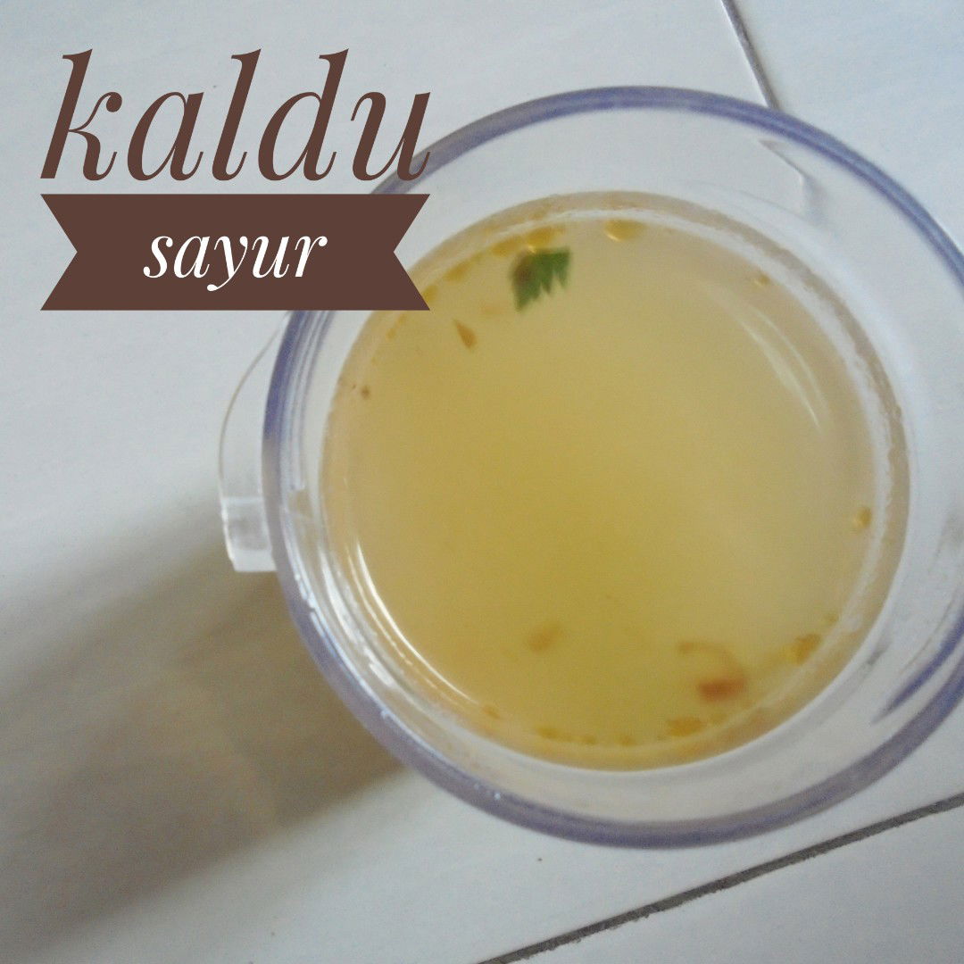 Kaldu MPASI Baby A : Kaldu Sayur