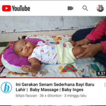 Di rumah aja sama baby