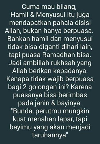 bagaimana pendapat bunda?