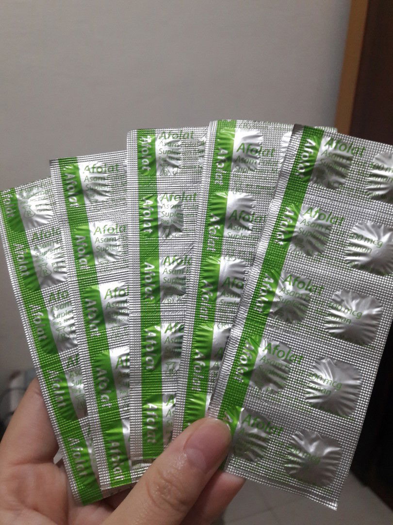 Asam Folat Afolat 400mcg