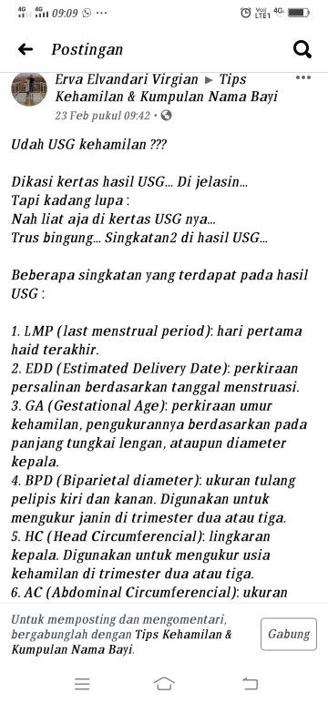 cara membaca hasil USG