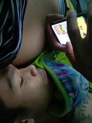 พ่อลูก♥️