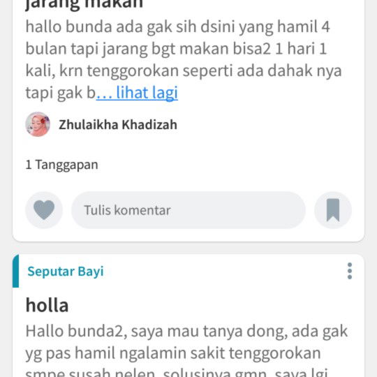 sedih gda yg tanggapin,