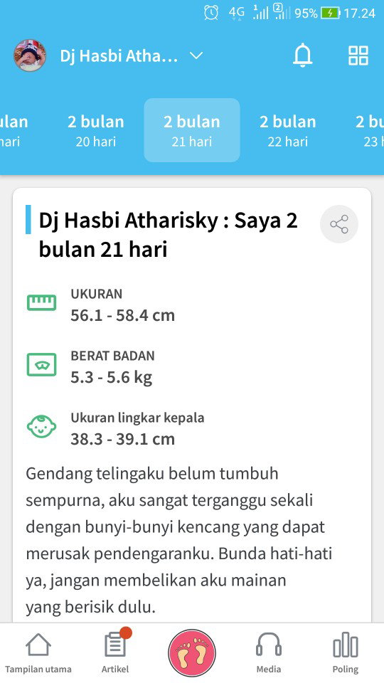 belum BAB 2 hri ini usia 2 bulan 22hari...padahal full ASI