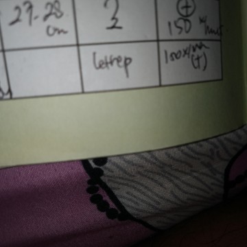 arti tulisan letak janin