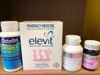 mẹ bim nao biêt vitamin elevit chỗ nào bán lẻ k ak minh cân mua 3 vỉ thôi