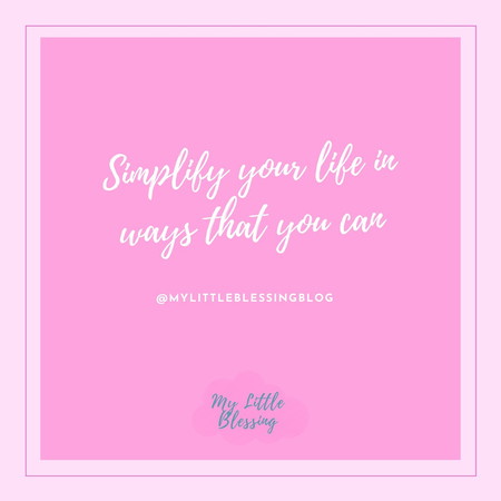 Simplify your life