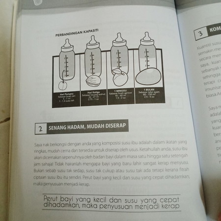 Susu Memang tidak banyak