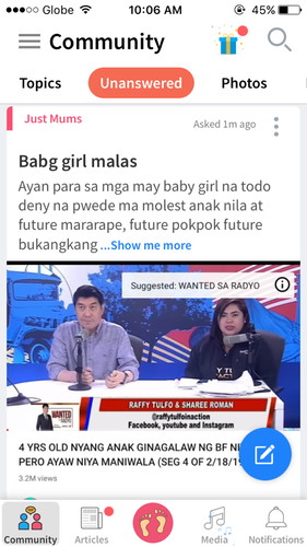 IREPORT NIYO TONG BOBONG TO!