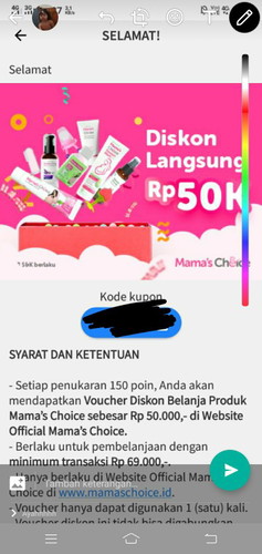 voucher mama choice 50k
