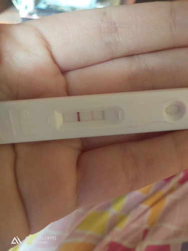 Faint Line Pregnancy test