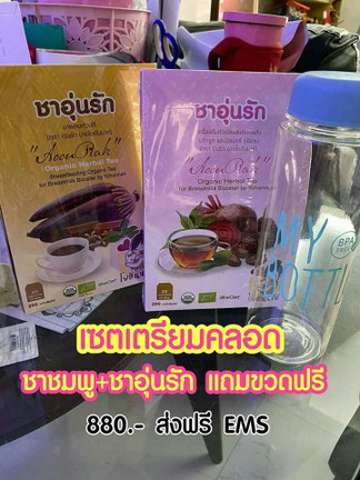 มีแม่ๆท่านไหนดื่มชาอุ่นรักตัวนี้อยู่ไหมค่ะ
