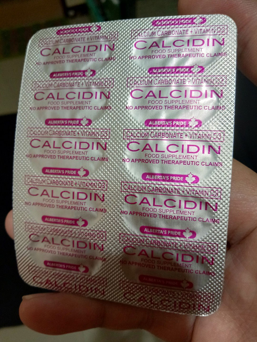 calcium tablet