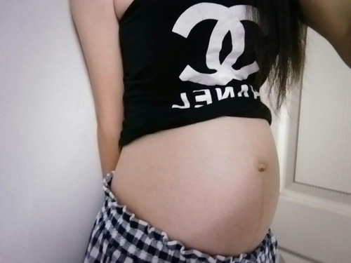 25W1d ตอนแรกไม่มีใครรู้ว่าท้อง ตอนนี้มีแต่คนทัก
