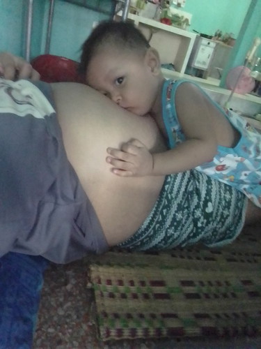 นับวันรอน้องออกมาป่วนอีกคน