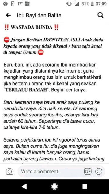 WASPADA TERHADAP ORANG ASING