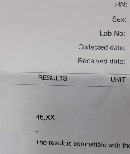 ลุ้นผลตรวจโครโมโซม