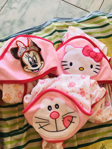 ผ้าห่อตัว/ผ้าคลุมให้นม/จุกดูด/แผ่นซับนำ้นม