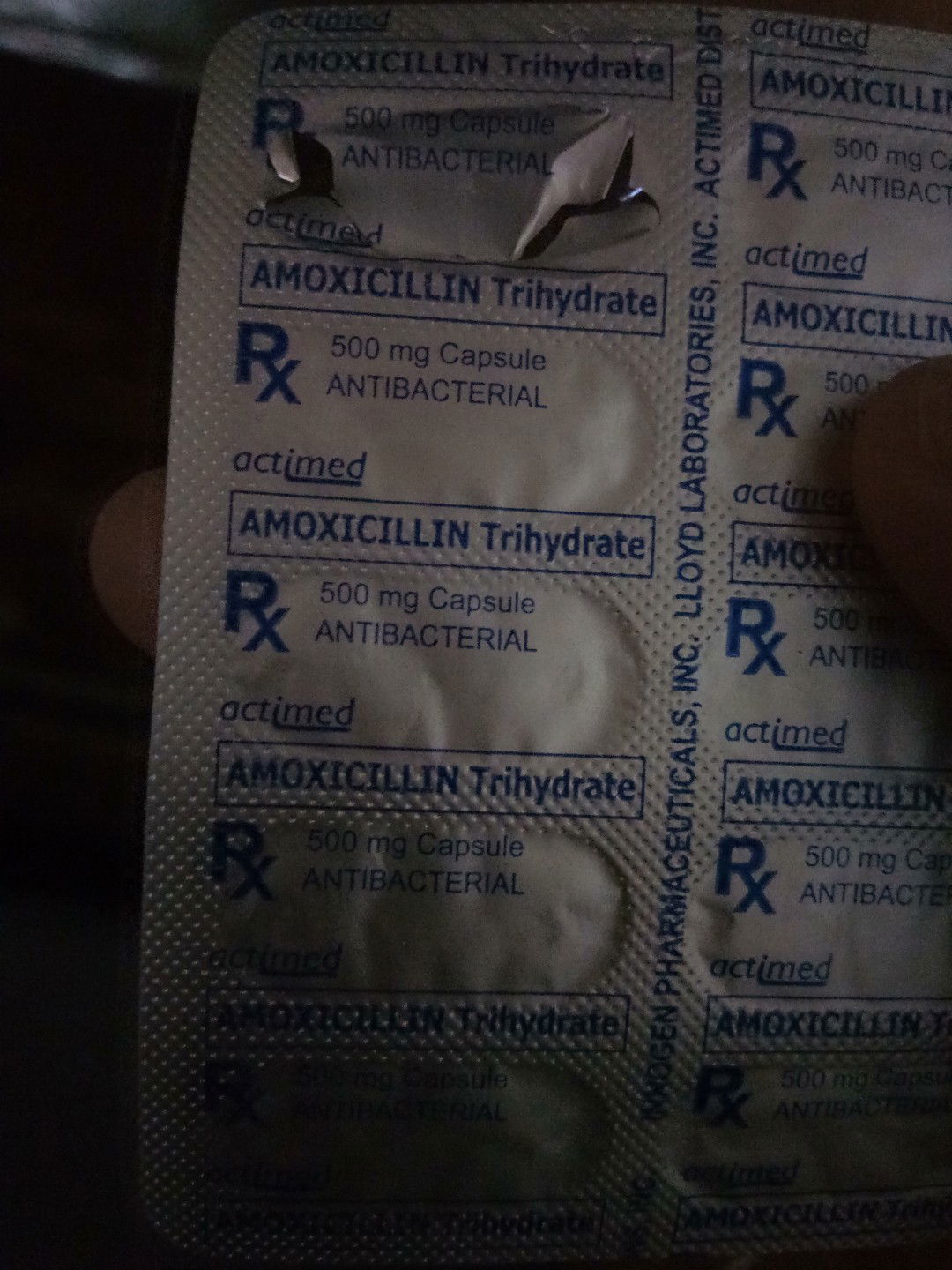 amoxicilin trihydrate