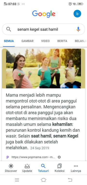 senam kegel bagus untuk persalinan