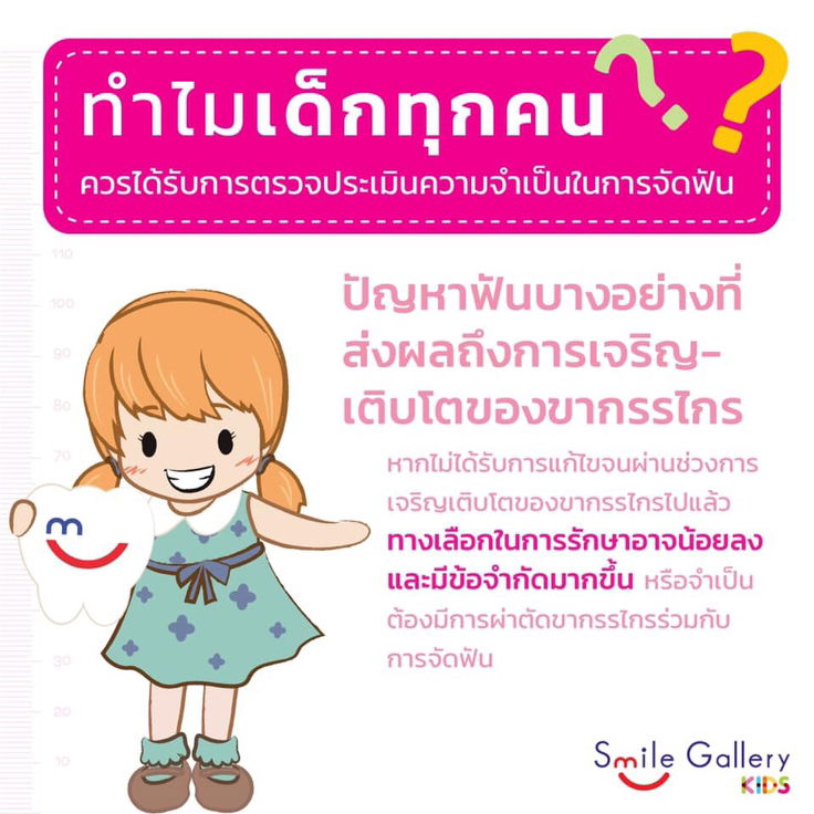 ??‍♀️ทำไมน้า...ทำไม?? คุณพ่อคุณแม่ ควรพาน้องๆมาประเมิน หรือปรึกษาคุณหมอเรื่องการจัดฟัน? ตั้งแต่เด็ก