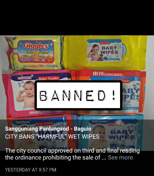 Banned Wipes