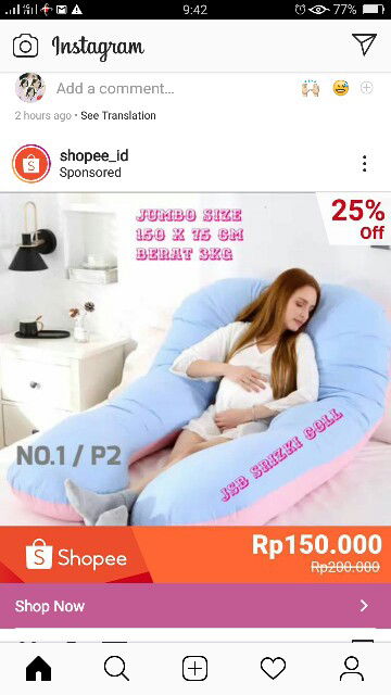 Bantal tidur bumil
