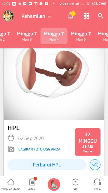 cara menghitung usia kehamilan