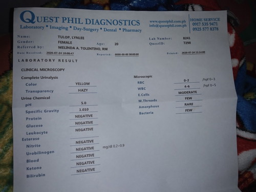 urinalysis