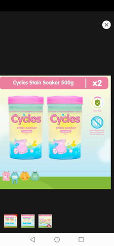 Which is better in removing stains? -- Tiny Buds Stain Remover or Cycles' Stain Soaker?