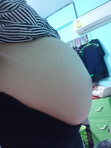 น้องดิ้นต่ำ 29วีคท้องสอง