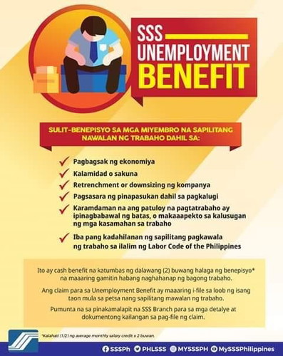 SSS UNEMPLOYMENT BENEFIT