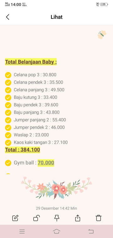 perlengkapan bayi NB