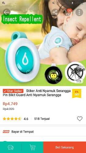 anti nyamuk?