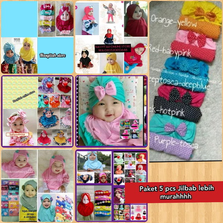 Jilbab anak bayi