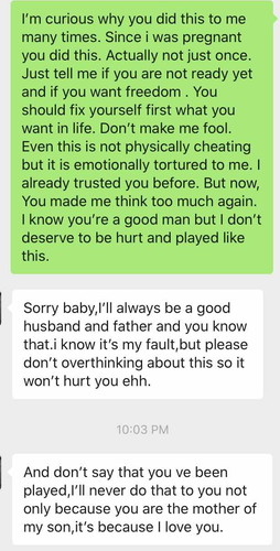 Chating is cheating?