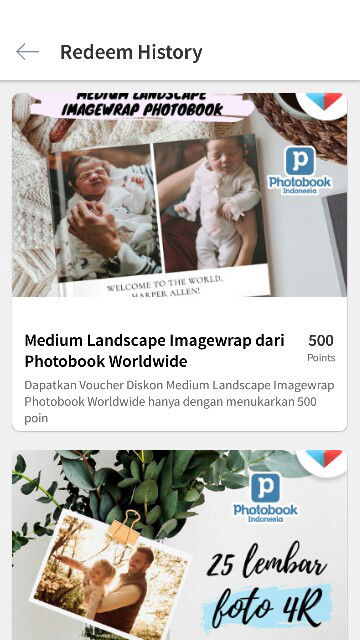 Redeem Hadiah Photobook