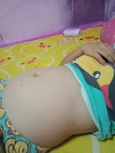 12วีค2วันท้องเริ่มออกแล้วค่ะ