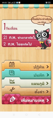 ประจำมาช้า