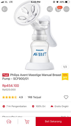 Pilih breast pump